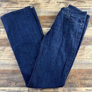Tallwater Womens Jeans Elle Bootcut Dark Wash Pitch Indigo Mid Rise Size 10